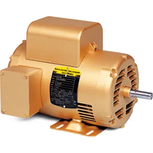 BALDOR MOTOR CEL11307 Single Phase Open Motor, 115/230V, 1800 RPM, 60 Hz, 0.75 hp, 56C Frame | AJ6PLG