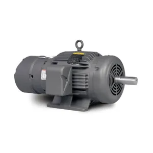 BALDOR MOTOR EBM3707Y Short-Series Brake Motor, 230/460V, 1800 RPM, 5 hp, 3 Phase, TEFC, 215Y Frame | AJ6QYT