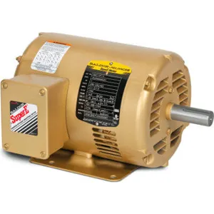 BALDOR MOTOR VEM31157 Three Phase Open Motor, 230/460V, 1800 RPM, 60 Hz, 2 hp, ODP, 56C Frame | AJ6YMW