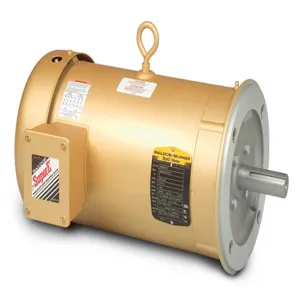 BALDOR MOTOR VEM3664T Three Phase Enclosed Motor, 230/460V, 1200 RPM, 60 Hz, 2 hp, TEFC, 184TC Frame | AJ6YRM