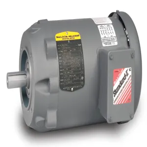 BALDOR MOTOR MVM3458C IEC Frame Motor, 1800 RPM, 60 Hz, 0.33 hp, 0.25kW, 3 Phase, TEFC, D71C Frame | AJ6XUX