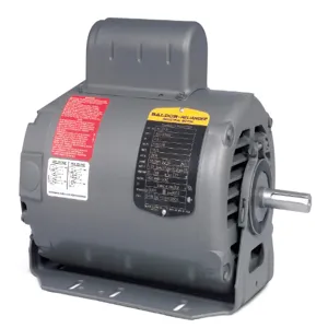 BALDOR MOTOR RL1307A Fan And Blower Motor, 115/230V, 1800 RPM, 60 Hz, 0.75 hp, 1 Phase, ODP, 56H Frame | AJ6XYK