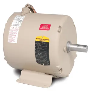 BALDOR MOTOR UCME1014 Grain Dryer Motor, 208-230/460V, 3600 RPM, 10-14 hp, 3 Phase, TEAO, 215Z Frame | AJ6YCL