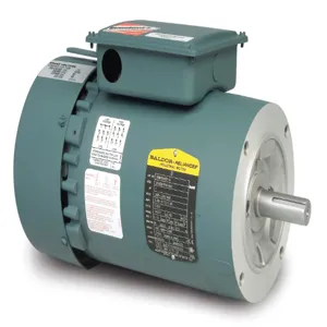 BALDOR MOTOR VBM3542-S Short Series Brake Motor, 230/460V, 1800 RPM, 60 Hz, 0.75 hp, TEFC, 56C Frame | AJ6YDN