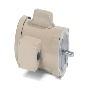 BALDOR MOTOR VFDL3504M Farm Duty Motor, 1800 RPM, 60 Hz, 0.5 hp, 1 Phase, TEFC, 56C Frame | AJ6YXM