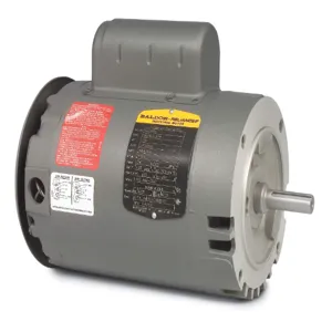 BALDOR MOTOR VL1317A Jet Pump Motor, 115/230V, 3600 RPM, 60 Hz, 2 hp, 1 Phase ODP, 56C Frame | AJ6ZAD