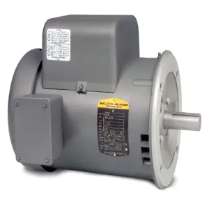 BALDOR MOTOR VL1322T Single Phase Open Motor, 115/230V, 1800 RPM, 60 Hz, 2 hp, ODP, 145TC Frame | AJ6ZAF