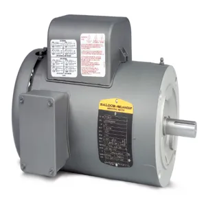 BALDOR MOTOR VL3514T Single Phase Motor, 115/230V, 1800 RPM, 60 Hz, 1.5 hp, TEFC, 145TC Frame | AJ6ZBK