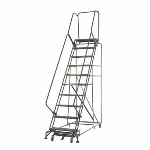 BALLYMORE 103228G Rolling Ladder, 100 Inch Platform Height, 28 Inch Platform Depth, 24 Inch Platform Width | CN9CXG 9AH63