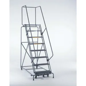 BALLYMORE 123214PSU Safety Rolling Ladder Steel 120 Inch Height | AF3TQF 8CVP8