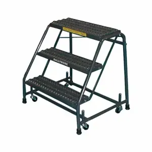 BALLYMORE 318XSU Rolling Ladder, 28 1/2 Inch Platform Height, 10 Inch Platform Depth | CN9BYE 9DN67