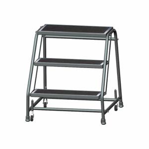 BALLYMORE 326RSU Rolling Ladder, 28 1/2 Inch Platform Height, 10 Inch Platform Depth | CN9BXY 9WF07