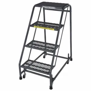 BALLYMORE 418X Rolling Ladder, 38 Inch Platform Height, 10 Inch Platform Depth, 16 Inch Platform Width | CN9BYM 6CEG0