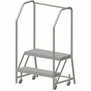 BALLYMORE A2SH30G Rolling Ladder, 19 Inch Platform Height, 10 Inch Platform Depth, 24 Inch Platform Width | CN9BXP 8PL97