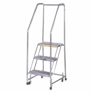 BALLYMORE A2SHG Rolling Ladder, 19 Inch Platform Height, 10 Inch Platform Depth, 18 Inch Platform Width | CN9BXH 9MGL7