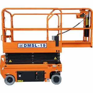 BALLYMORE DMSL-19 Scissor Lift, Drive, Battery, 500 Lb Load Capacity, 7 ft 2 Inch Closed Height | CN9BHB 45FF21