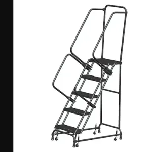 BALLYMORE FSH518X Rolling Ladder, Steel, 50 Inch Height | CN9CXK 41LC49