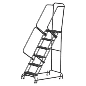 BALLYMORE FSH618P Rolling Ladder, Steel, 60 Inch Height | CN9CKJ 41LC77