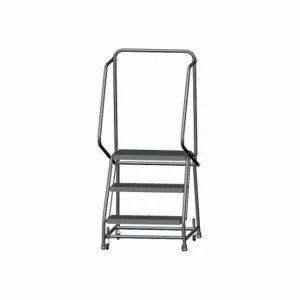 BALLYMORE H326G Rolling Ladder, 28 1/2 Inch Height, 10 Inch Depth, 24 Inch Width | CN9BXR 9GFX8