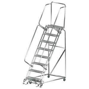 BALLYMORE SS083214P Lockstep Roll Ladder, T304 Steel, 80 Inch Height | CN9CUZ 41LE37