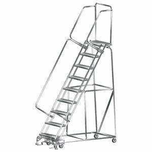 BALLYMORE SS093214G Lockstep Roll Ladder, T304 Steel, 90 Inch Height | CN9BLD 41LE38