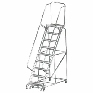 BALLYMORE SS093214P Lockstep Roll Ladder, T304 Steel, 90 Inch Height | CN9BLC 41LE39