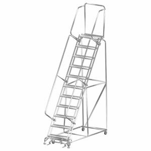 BALLYMORE SS113214P Lockstep-Rollleiter, T304-Stahl, 110 Zoll Höhe | CN9CWE 41LE43