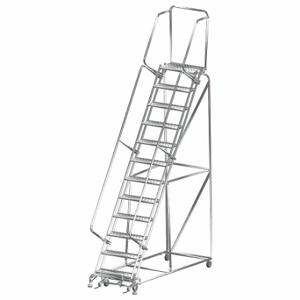 BALLYMORE SS123214P Lockstep Roll Ladder, T304 Steel, 120 Inch Height | CN9BKX 41LE45