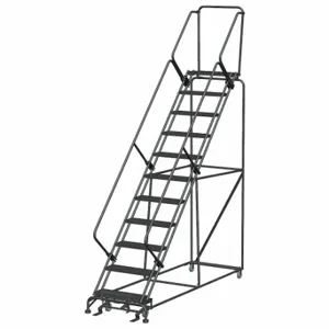 BALLYMORE SW1132G Rolling Ladder, 110 Inch Platform Height, 14 Inch Platform Depth, 24 Inch Platform Width | CN9BUV 8DYV7