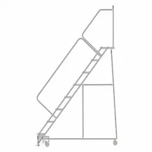 BALLYMORE SW832G Rolling Ladder, 80 Inch Platform Height, 14 Inch Platform Depth, 24 Inch Platform Width | CN9CWX 9GK65