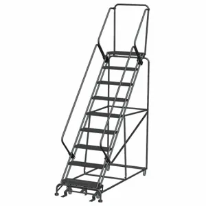 BALLYMORE SW932G Rolling Ladder, 90 Inch Platform Height, 14 Inch Platform Depth, 24 Inch Platform Width | CN9CDV 9JGD4