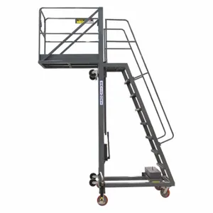 BALLYMORE TT7-11 Cantilever Rolling Ladder, 7 Steps, 88-140 Inch Platform Height, 24 Inch Platform Wd | CN9CTT 55NR32