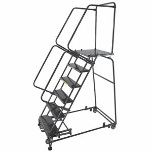 BALLYMORE WA-063221R Rolling Ladder, 60 Inch Platform Height, 21 Inch Platform Depth, 24 Inch Platform Width | CN9CAK 41LF32