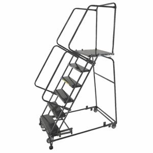 BALLYMORE WA-063221P Rolling Ladder, 60 Inch Platform Height, 21 Inch Platform Depth, 24 Inch Platform Width | CN9CAJ 6CEK1