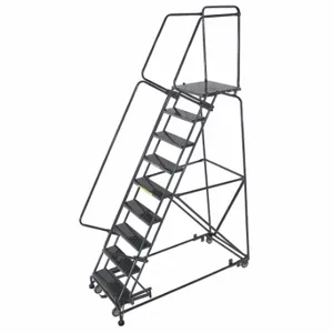 BALLYMORE WA-093221X Rolling Ladder, 90 Inch Platform Height, 21 Inch Platform Depth, 24 Inch Platform Width | CN9CEE 41LF97