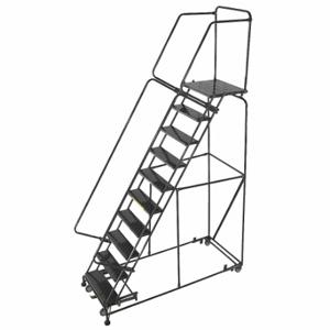 BALLYMORE WA-103221G Rolling Ladder, 100 Inch Platform Height, 21 Inch Platform Depth, 24 Inch Platform Width | CN9BTR 6CEN5