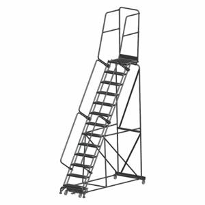 BALLYMORE WA-134021R Rolling Ladder, 130 Inch Platform Height, 21 Inch Platform Depth, 24 Inch Platform Width | CN9CUK 41LG61