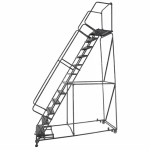 BALLYMORE WA-144021P Rolling Ladder, 140 Inch Platform Height, 21 Inch Platform Depth, 24 Inch Platform Width | CN9BWZ 41LG64