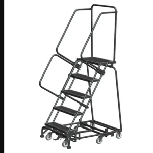 BALLYMORE WA-AD-053214P Lockstep Rolling Ladder, Steel, 50 Inch Height | CN9BMR 41LG73