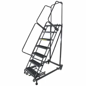 BALLYMORE WA-ML073214G Rolling Ladder, 70 Inch Platform Height, 14 Inch Platform Depth, 24 Inch Platform Width | CN9CBB 41LH38