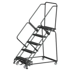 BALLYMORE WA-SW-053214P Lockstep Rolling Ladder, Steel, 50 Inch Height | CN9BMV 41LH52