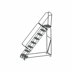 BALLYMORE WA-SW-082414PSU Rolling Ladder, 80 Inch Platform Height, 14 Inch Platform Depth, 16 Inch Platform Width | CN9CBK 9EVY0