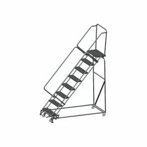 BALLYMORE WA-SW-083214GSU Rolling Ladder, 80 Inch Platform Height, 14 Inch Platform Depth, 24 Inch Platform Width | CN9CBR 9EWE7