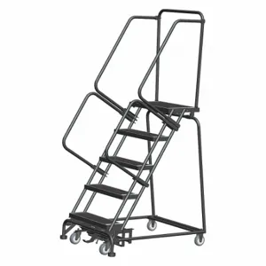 BALLYMORE WA053214XSU Rolling Ladder, 50 Inch Platform Height, 14 Inch Platform Depth, 24 Inch Platform Width | CN9BZB 41LF13