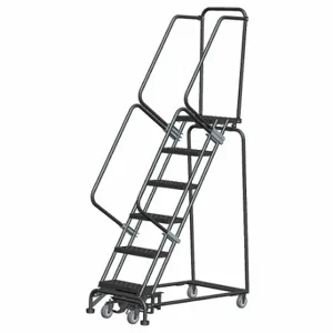 BALLYMORE WA062414P Rolling Ladder, 60 Inch Platform Height, 14 Inch Platform Depth, 16 Inch Platform Width | CN9BZM 9R015