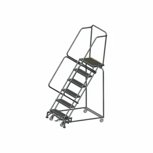 BALLYMORE WA063214R Rolling Ladder, 60 Inch Platform Height, 14 Inch Platform Depth, 24 Inch Platform Width | CN9BZZ 9R357