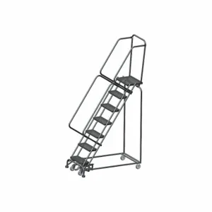 BALLYMORE WA072414X Rolling Ladder, 70 Inch Platform Height, 14 Inch Platform Depth, 16 Inch Platform Width | CN9CAL 8DV42