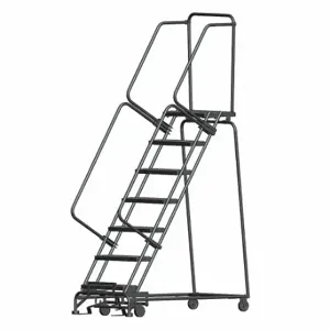 BALLYMORE WA073214G Rolling Ladder, 70 Inch Platform Height, 14 Inch Platform Depth, 24 Inch Platform Width | CN9CBE 8DUP4