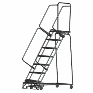 BALLYMORE WA073214X Rolling Ladder, 70 Inch Platform Height, 14 Inch Platform Depth, 24 Inch Platform Width | CN9CAN 8YFK2