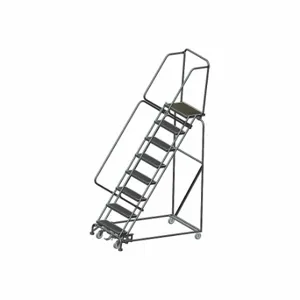 BALLYMORE WA083214R Rolling Ladder, 80 Inch Platform Height, 14 Inch Platform Depth, 24 Inch Platform Width | CN9CCE 9CRD7